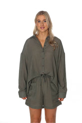 CALA L/S BUTTON UP - Rip Curl